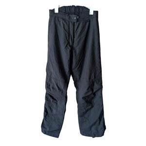 Boulder Gear Woman's Black Snow Ski Pants Side Zip Size 10